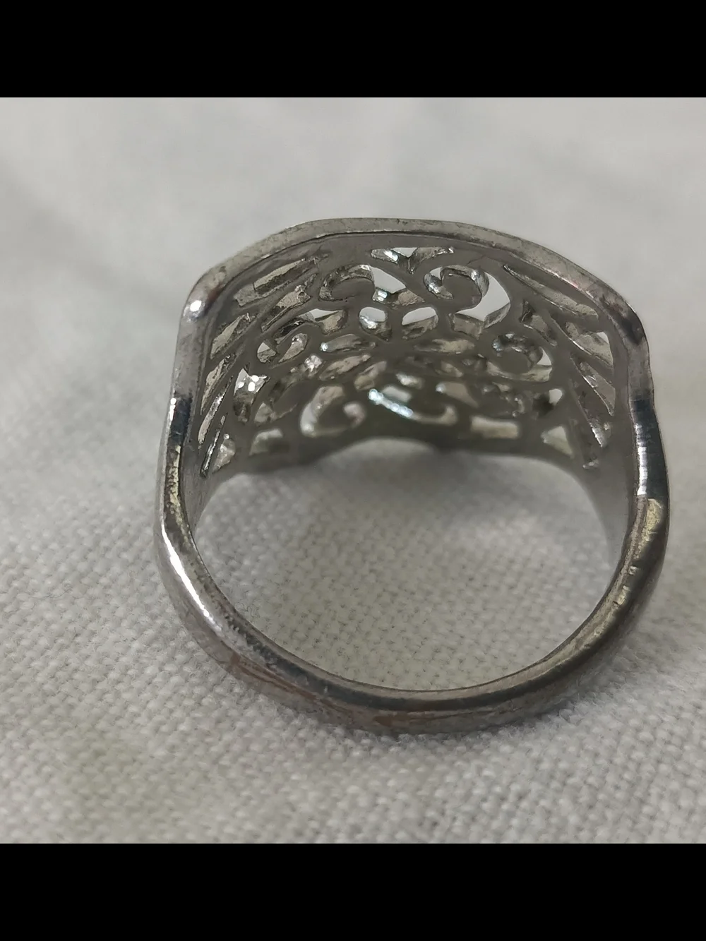 N/A polished silver